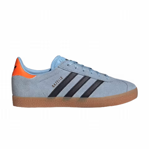 Adidas Gazelle J 'Clear Sky Black Solar Orange'