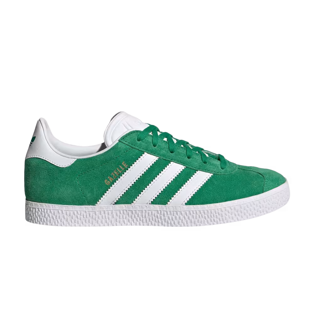 Adidas Gazelle J Green White