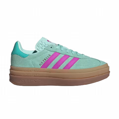 adidas Gazelle Bold J 'Clear Mint Flash Pink'