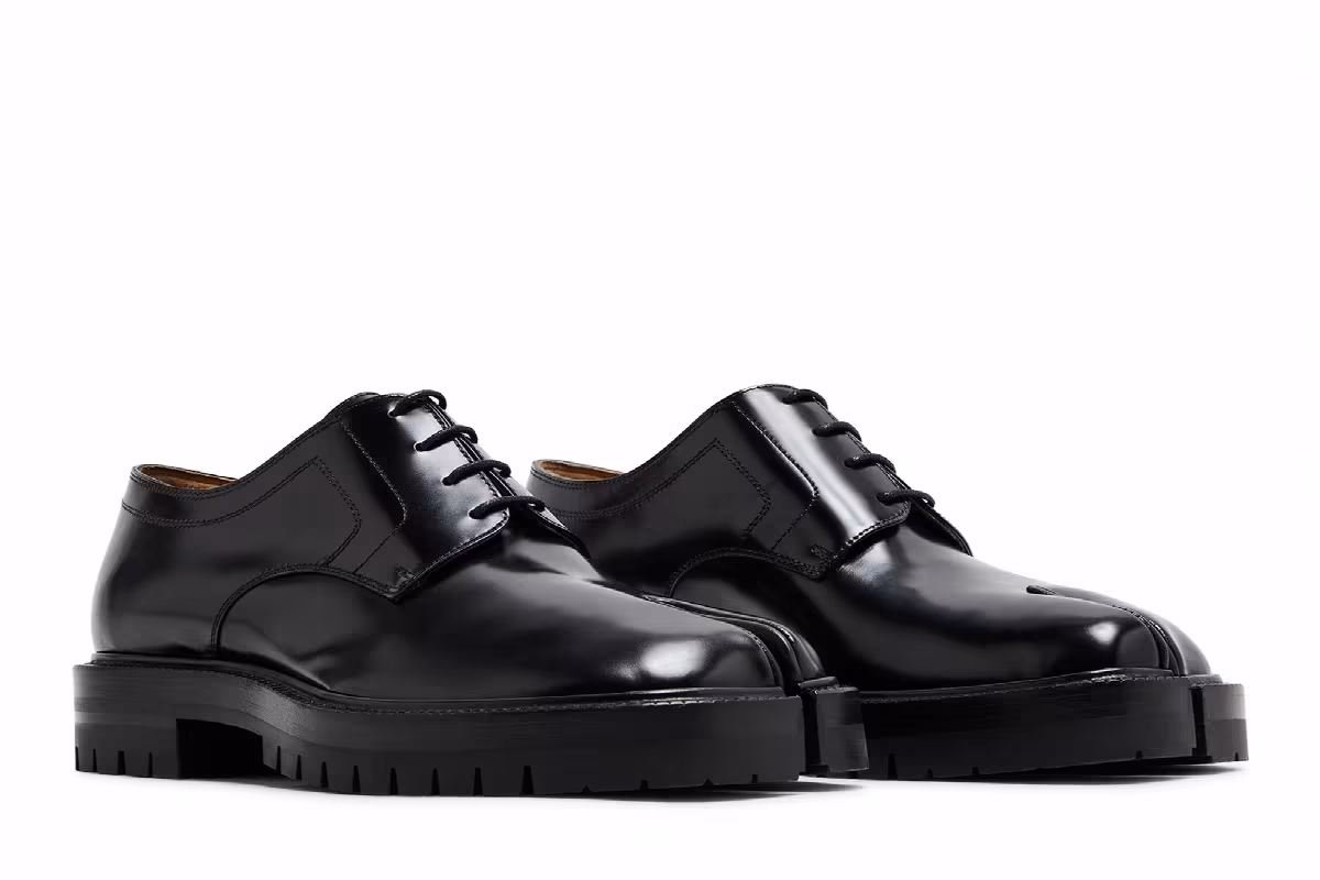 Maison Margiela Tabi Lace-Up Black, view 9