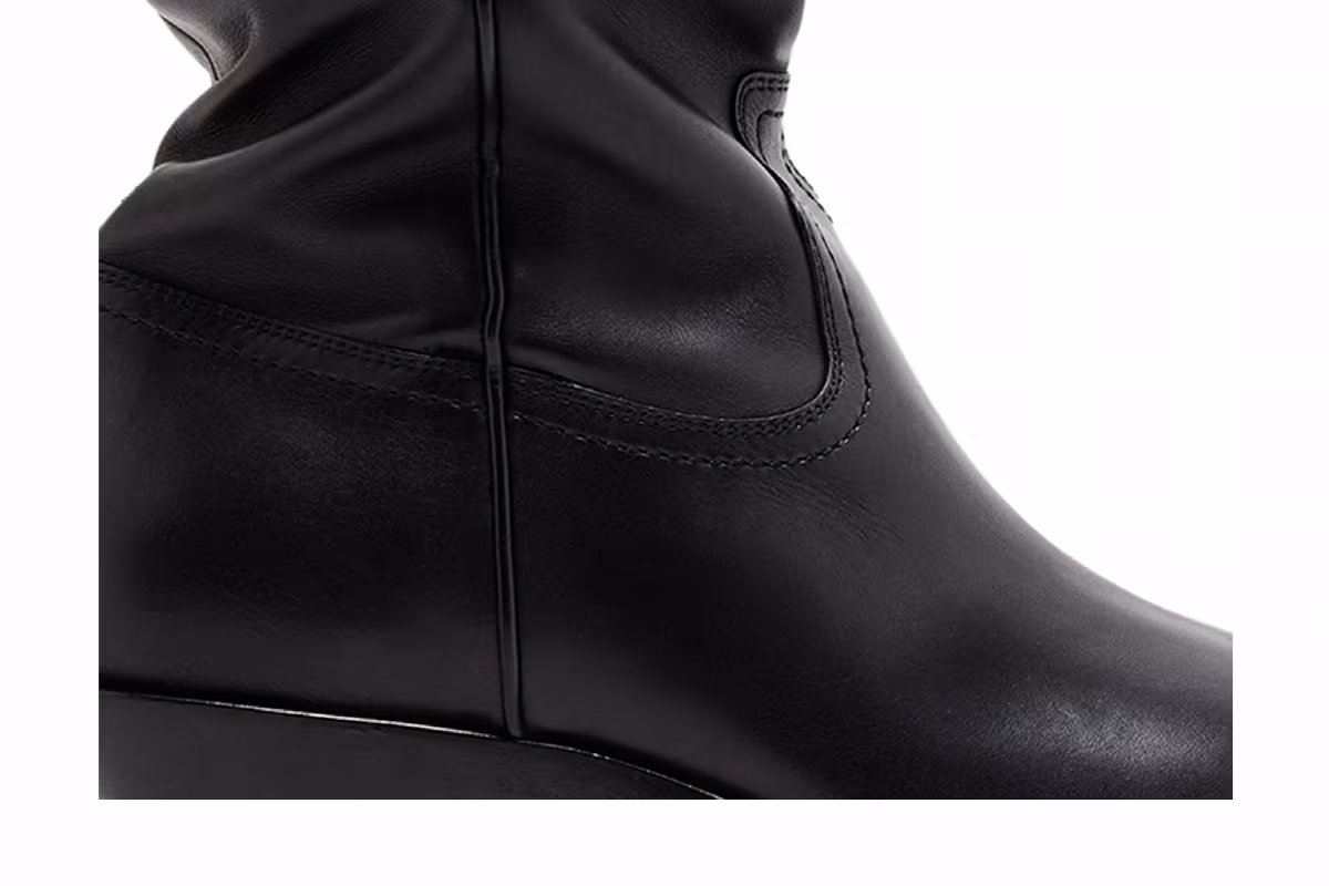 Maison Margiela Women's Tabi Western Boot Black, view 3