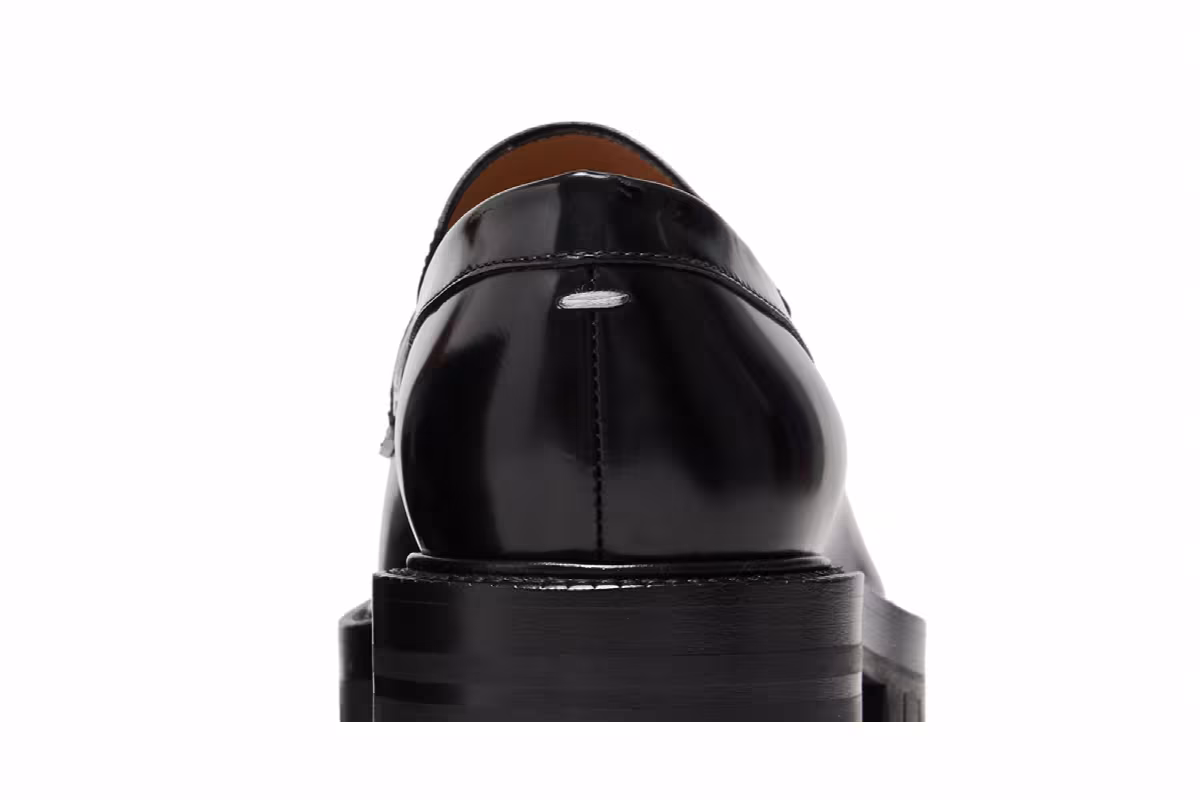 Maison Margiela Women's Tabi Loafer Black, view 8