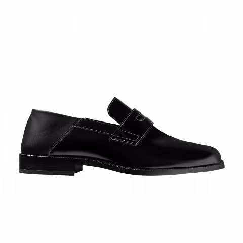 Maison Margiela Tabi Penny Loafers 'Black'