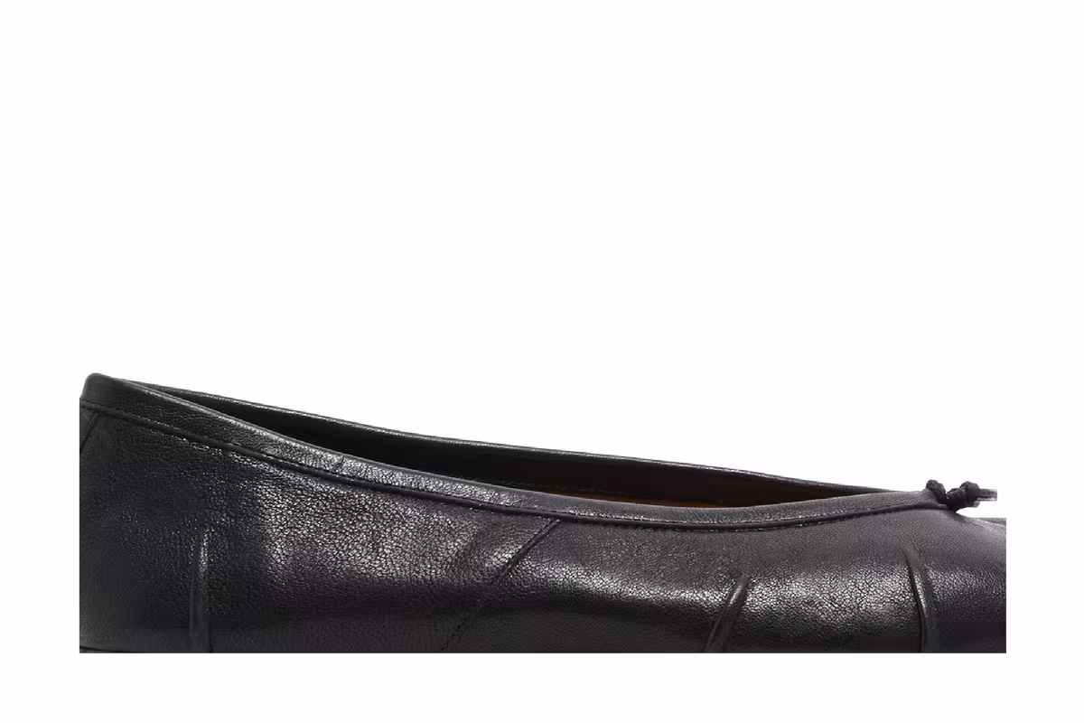 Maison Margiela Women's Tabi Ballerina Black 2023, view 3