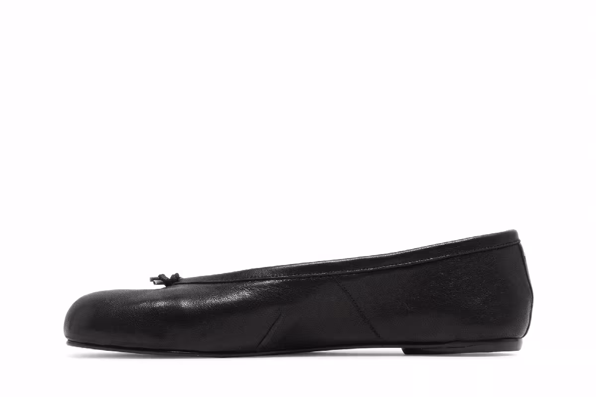 Maison Margiela Women's Tabi Ballerina Black 2023, view 4