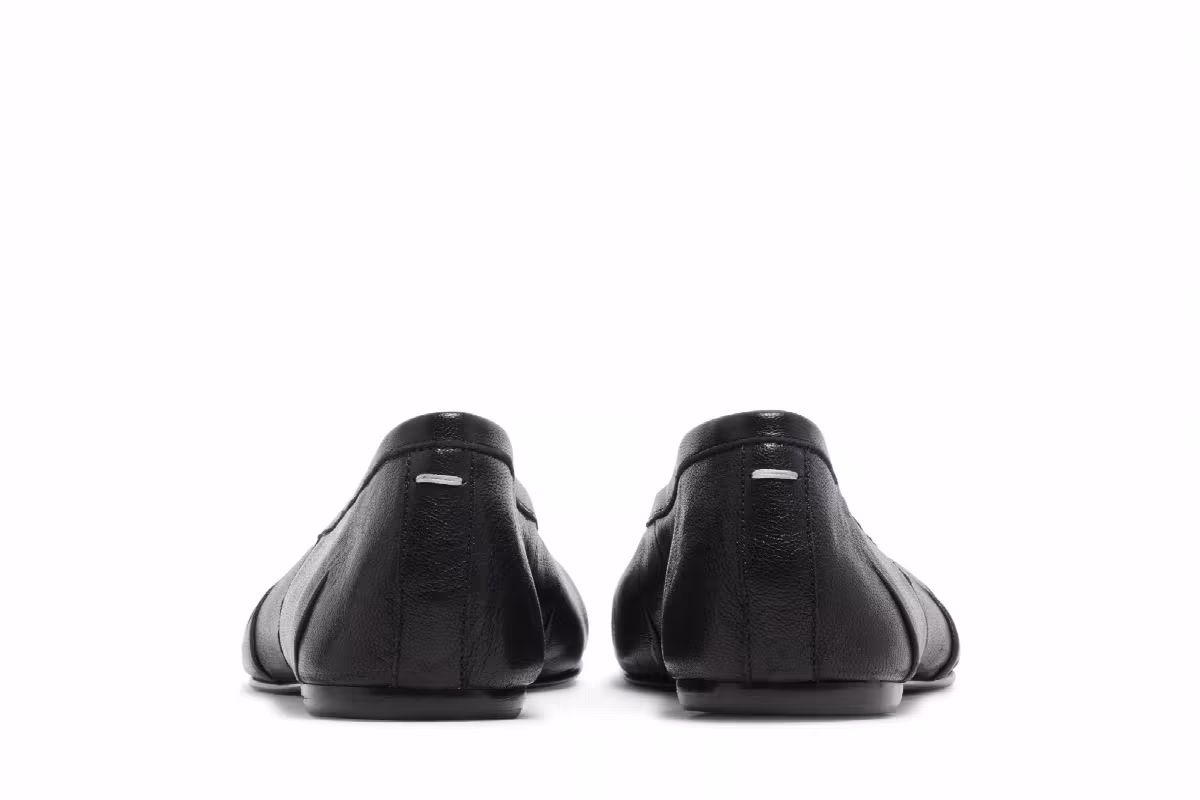 Maison Margiela Women's Tabi Ballerina Black 2023, view 7