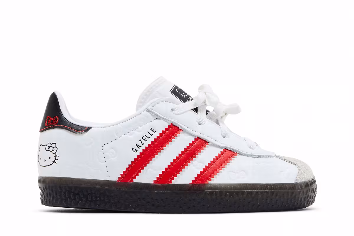 Hello Kitty x adidas Gazelle Comfort Closure EL I 50th Anniversary, view 2
