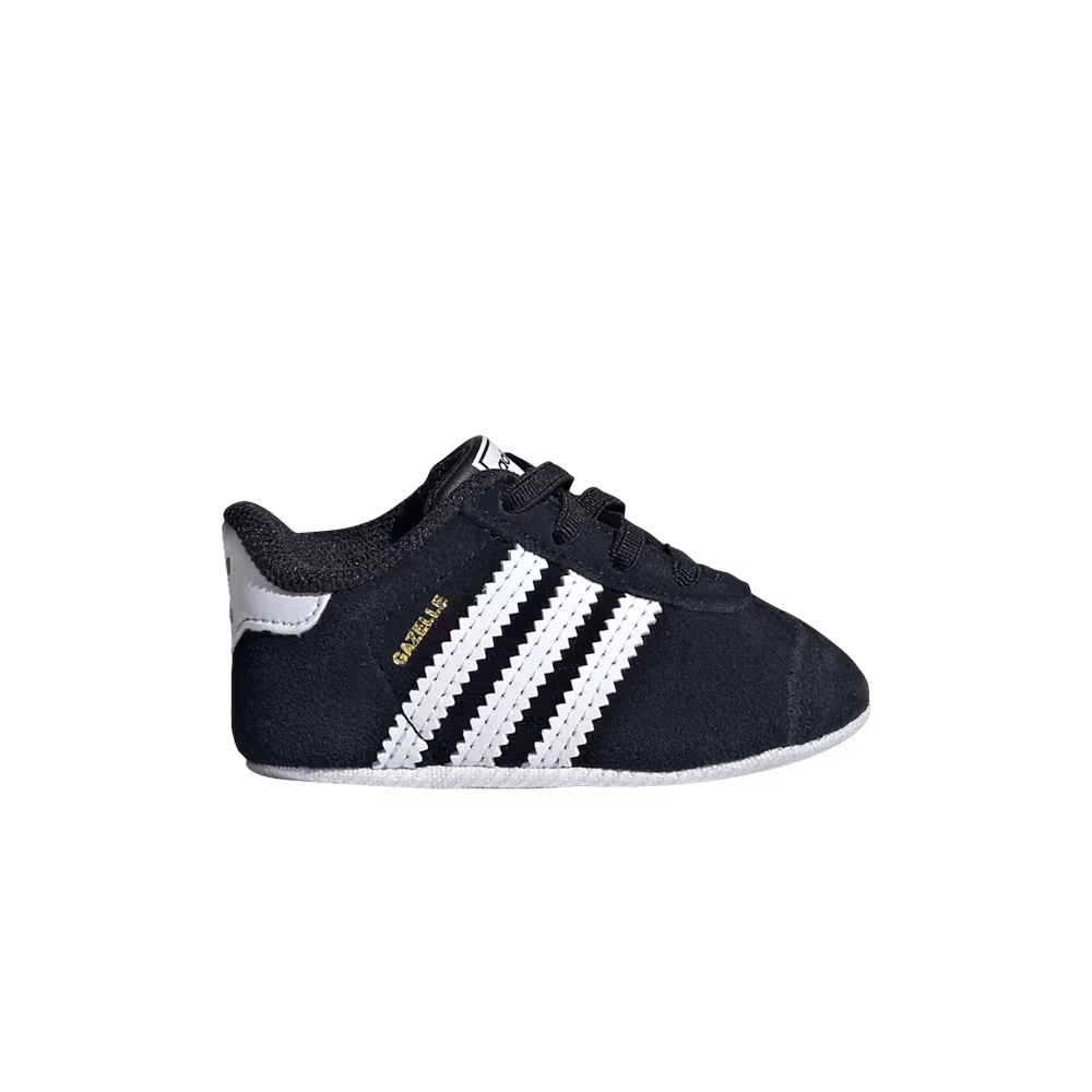 Adidas Gazelle Crib Black White