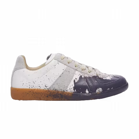 Maison Margiela Wmns Replica Low 'Paint Splatter - White Pewter'