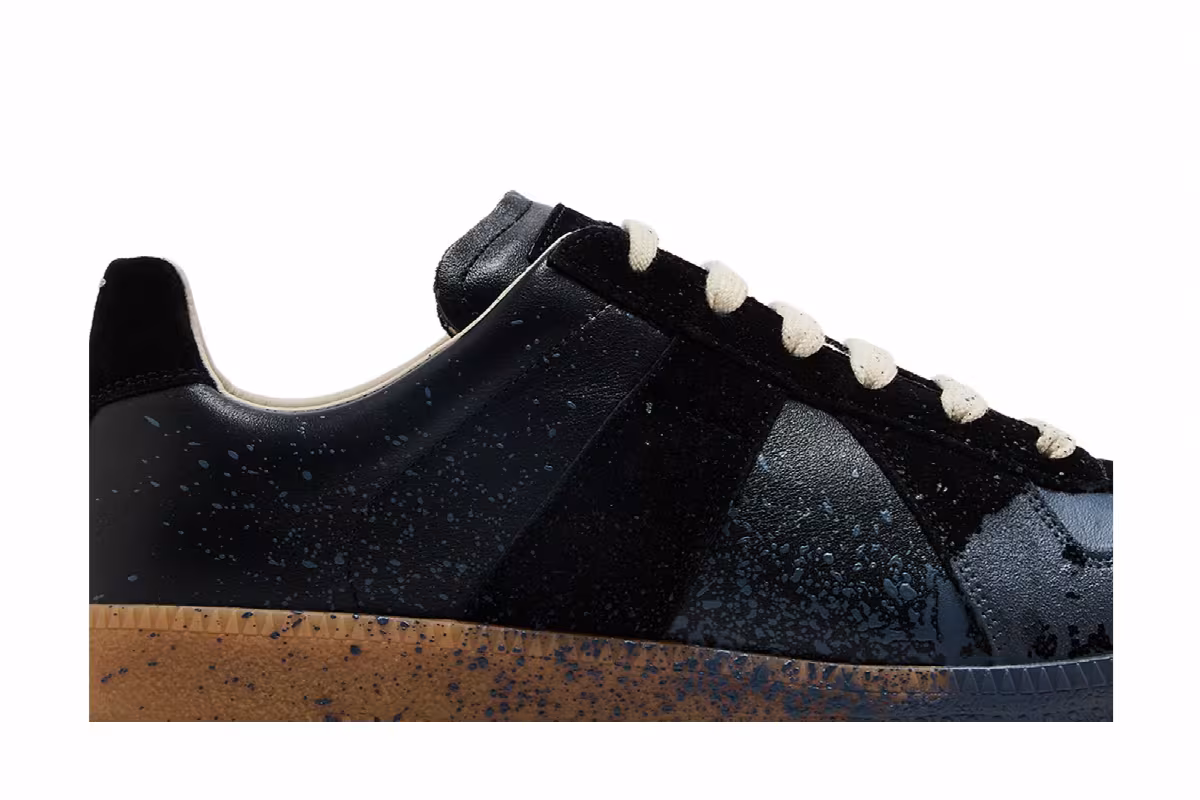 Maison Margiela Replica Low Paint Splatter - Black Pewter, view 3