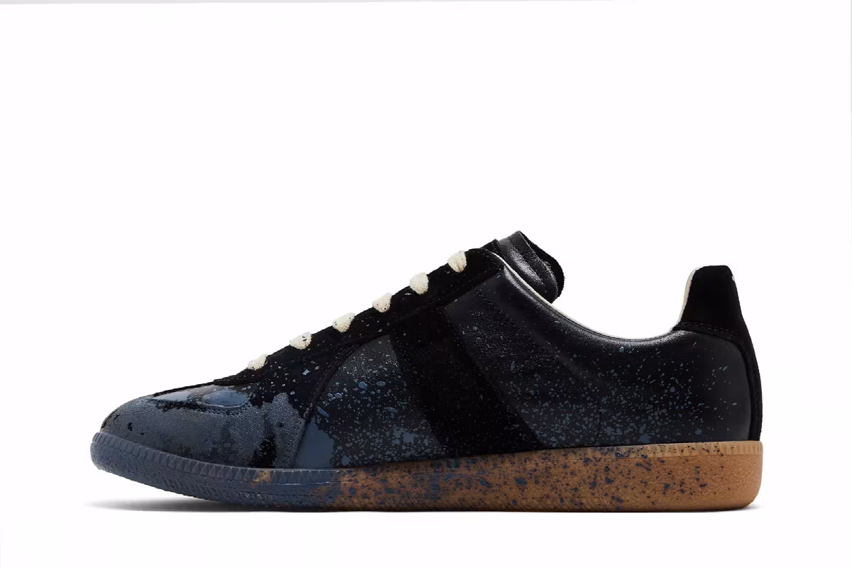 Maison Margiela Replica Low Paint Splatter - Black Pewter, view 4