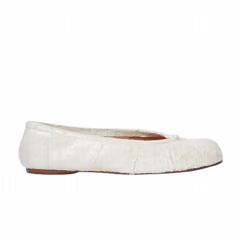 Maison Margiela Wmns Tabi Ballerina 'White Pearly'