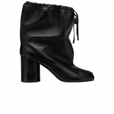 Maison Margiela Wmns Tabi Drawstring Ankle Boot 'Black'