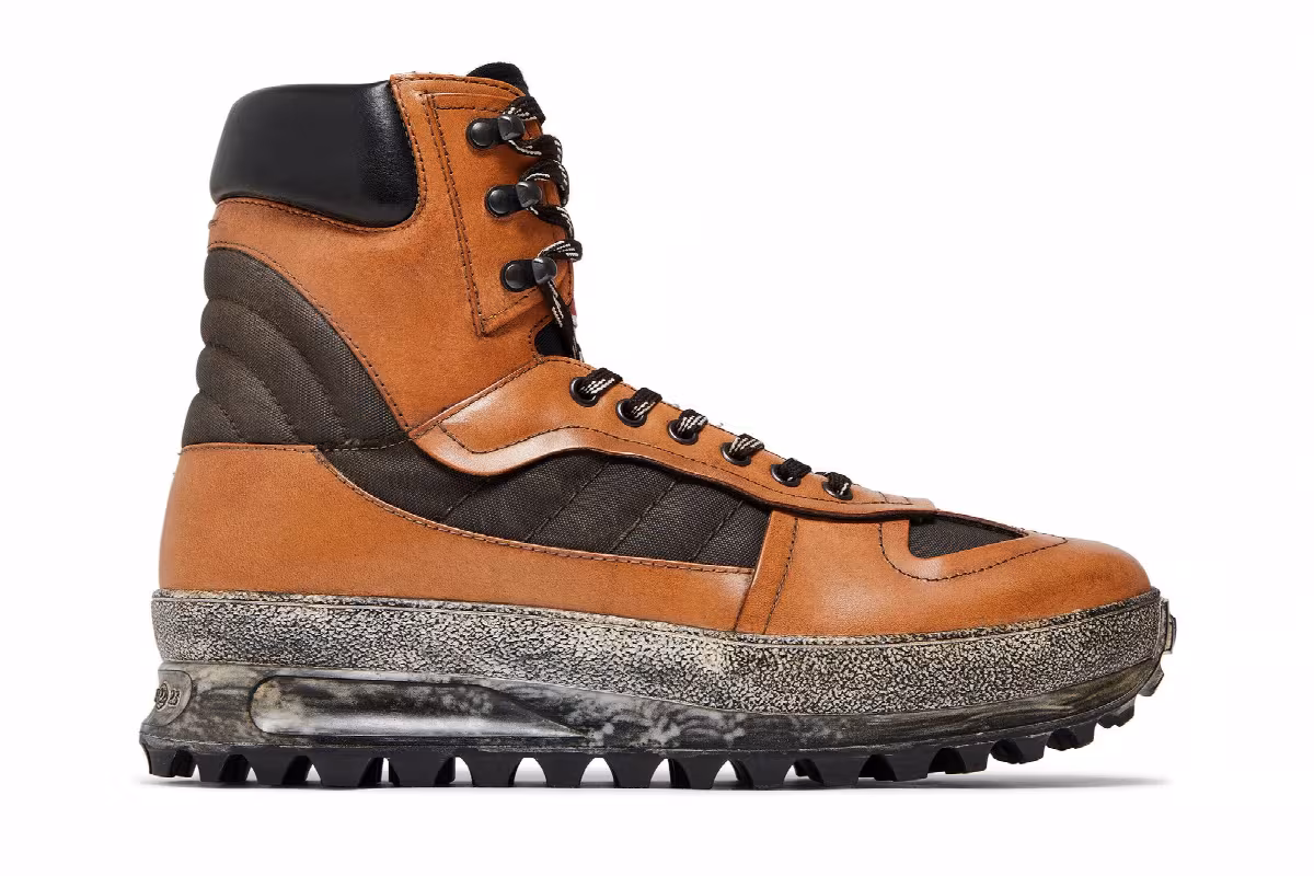 Maison Margiela Climber Sneaker Brown Black, view 2