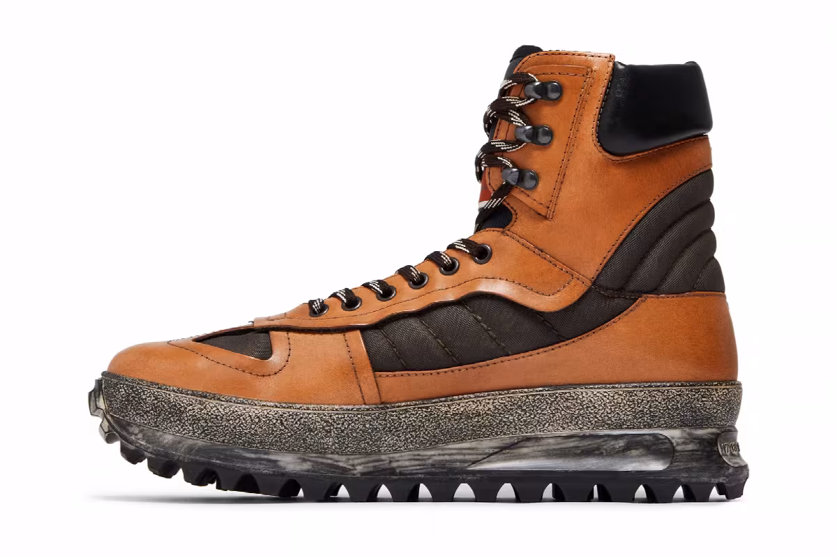 Maison Margiela Climber Sneaker Brown Black, view 4