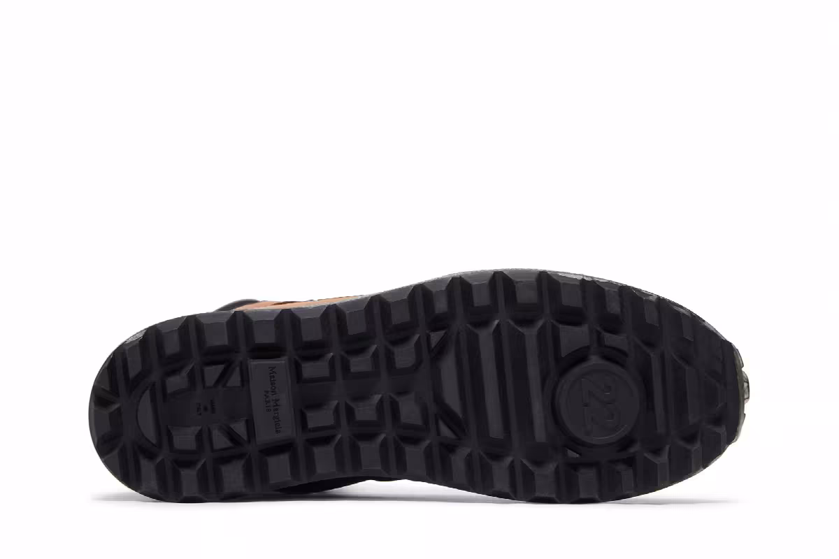Maison Margiela Climber Sneaker Brown Black, view 5