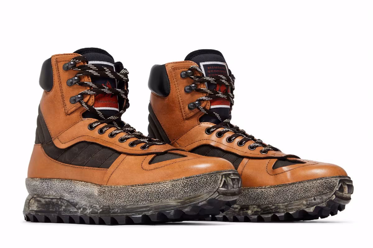 Maison Margiela Climber Sneaker Brown Black, view 9