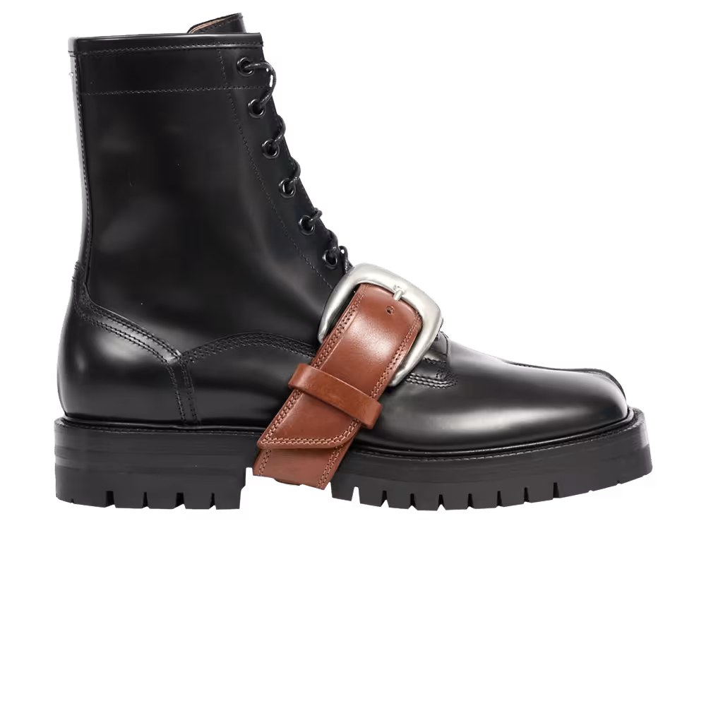 Maison Margiela Women's Tabi Combat High Black