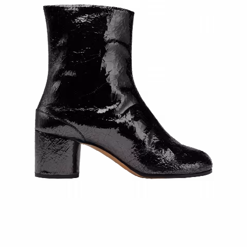 Maison Margiela Wmns Tabi Ankle Boot 'Broken Mirror - Black'