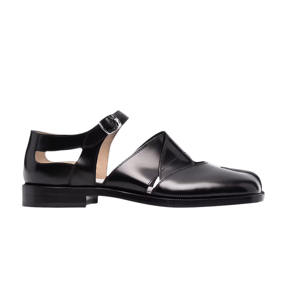 Maison Margiela Women's Tabi Mary Jane Oxford Black