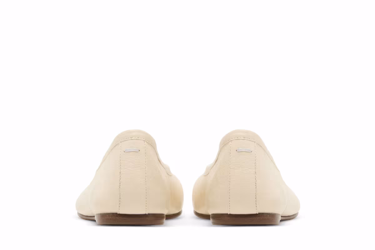 Maison Margiela Women's Tabi Ballerina Beige, view 7