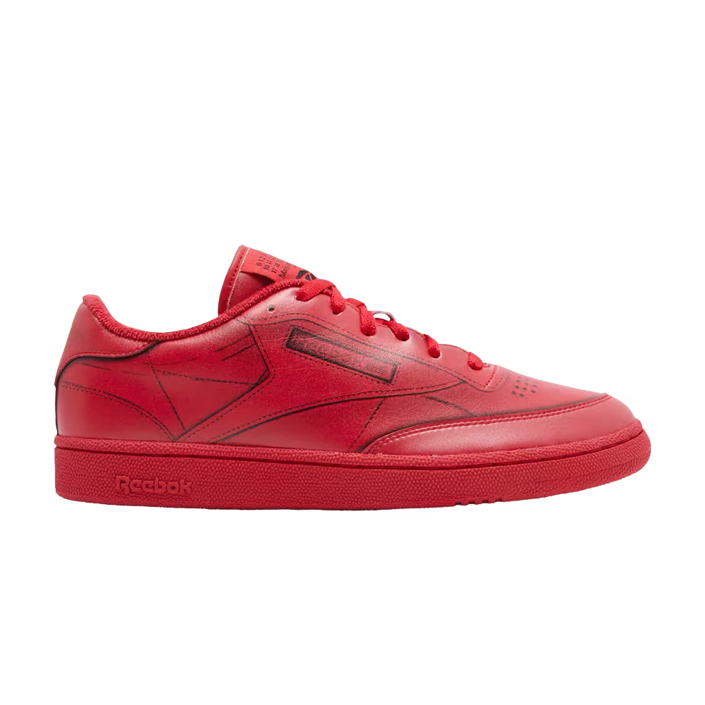 Reebok x Maison Margiela Club C Vector Red
