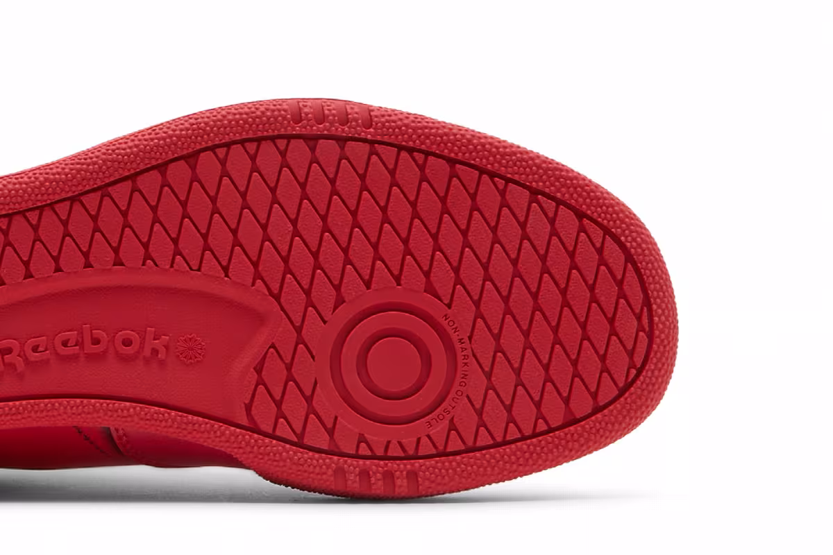 Reebok x Maison Margiela Club C Vector Red, view 6
