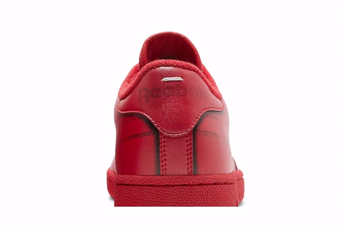 Reebok x Maison Margiela Club C Vector Red, view 8