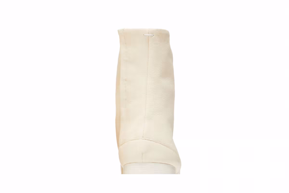 Maison Margiela Women's Tabi Ankle Boot White, view 8