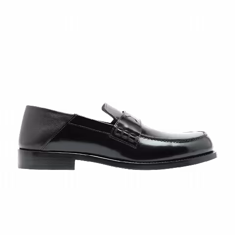 Maison Margiela Wmns Four Stitch Penny Loafer 'Black' 2021