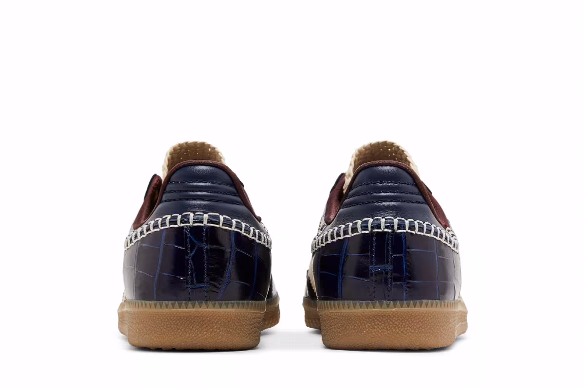 Wales Bonner x adidas Samba OG Croc - Collegiate Navy, view 7