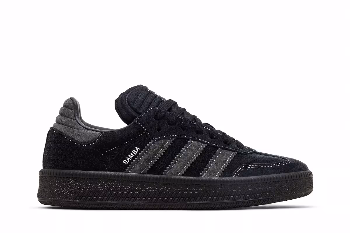 adidas Men's Samba XLG Black Carbon, view 2