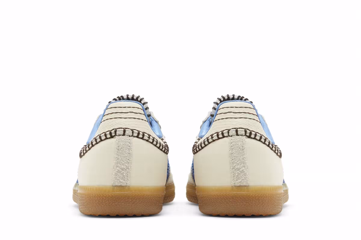 Wales Bonner x adidas Samba Nylon Wonder Clay Royal Blue, view 7