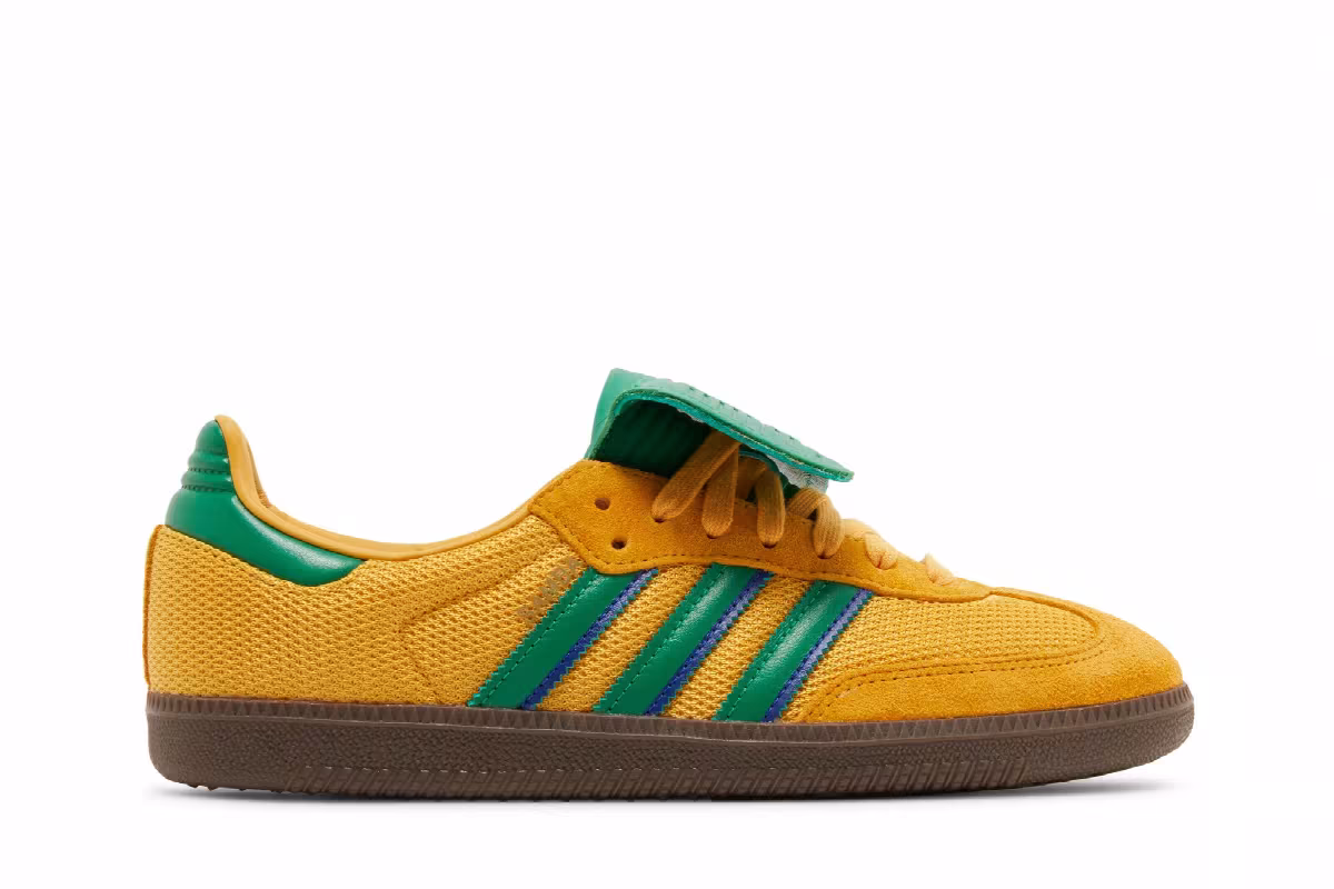 adidas Samba LT Preloved Yellow Green, view 2