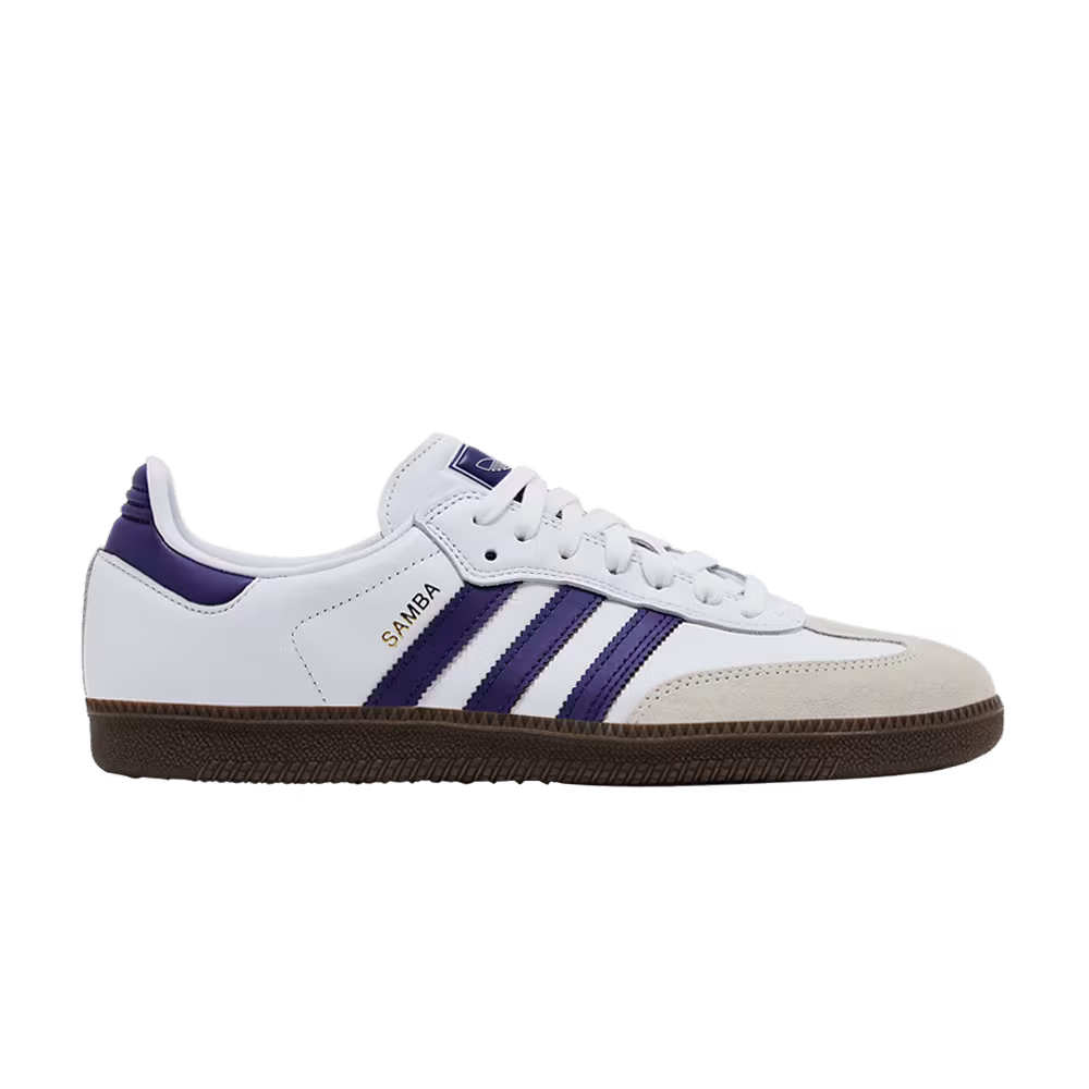 adidas Samba ADV White Collegiate Purple