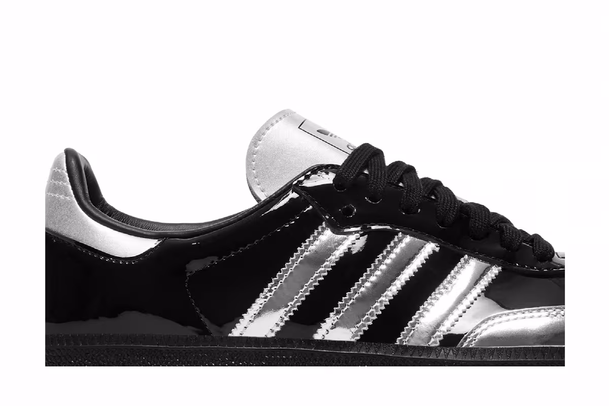 atmos x adidas Samba Tuxedo, view 3