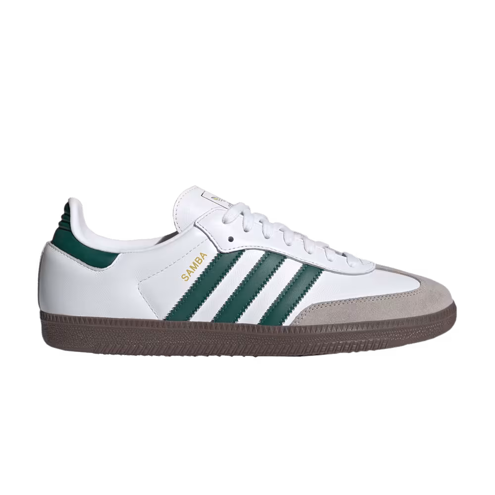 adidas Samba OG Cloud White Collegiate Green