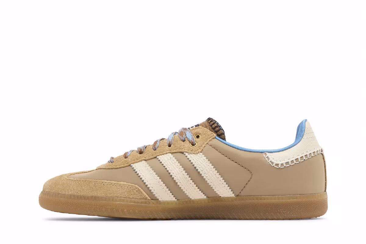 Wales Bonner x adidas Samba Nylon Desert White, view 4