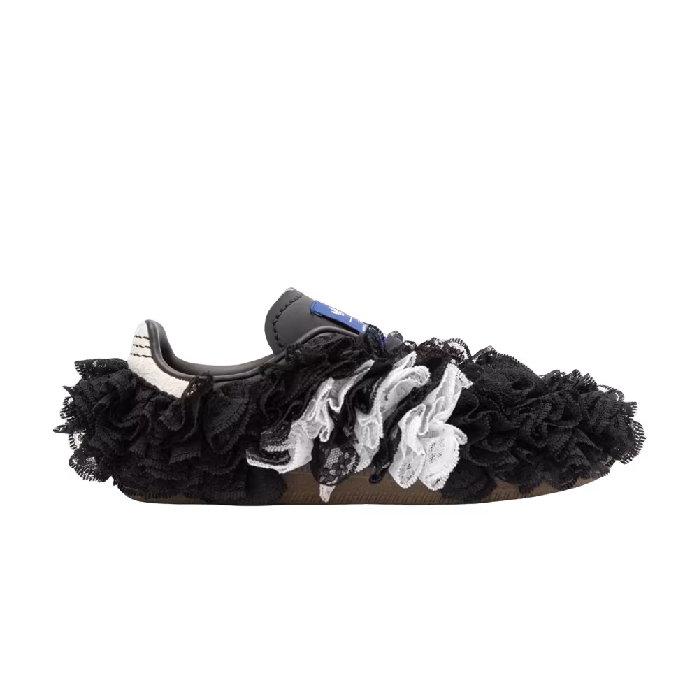 Caroline Hu x CLOT x adidas Samba Reverie - Black Lace Shell
