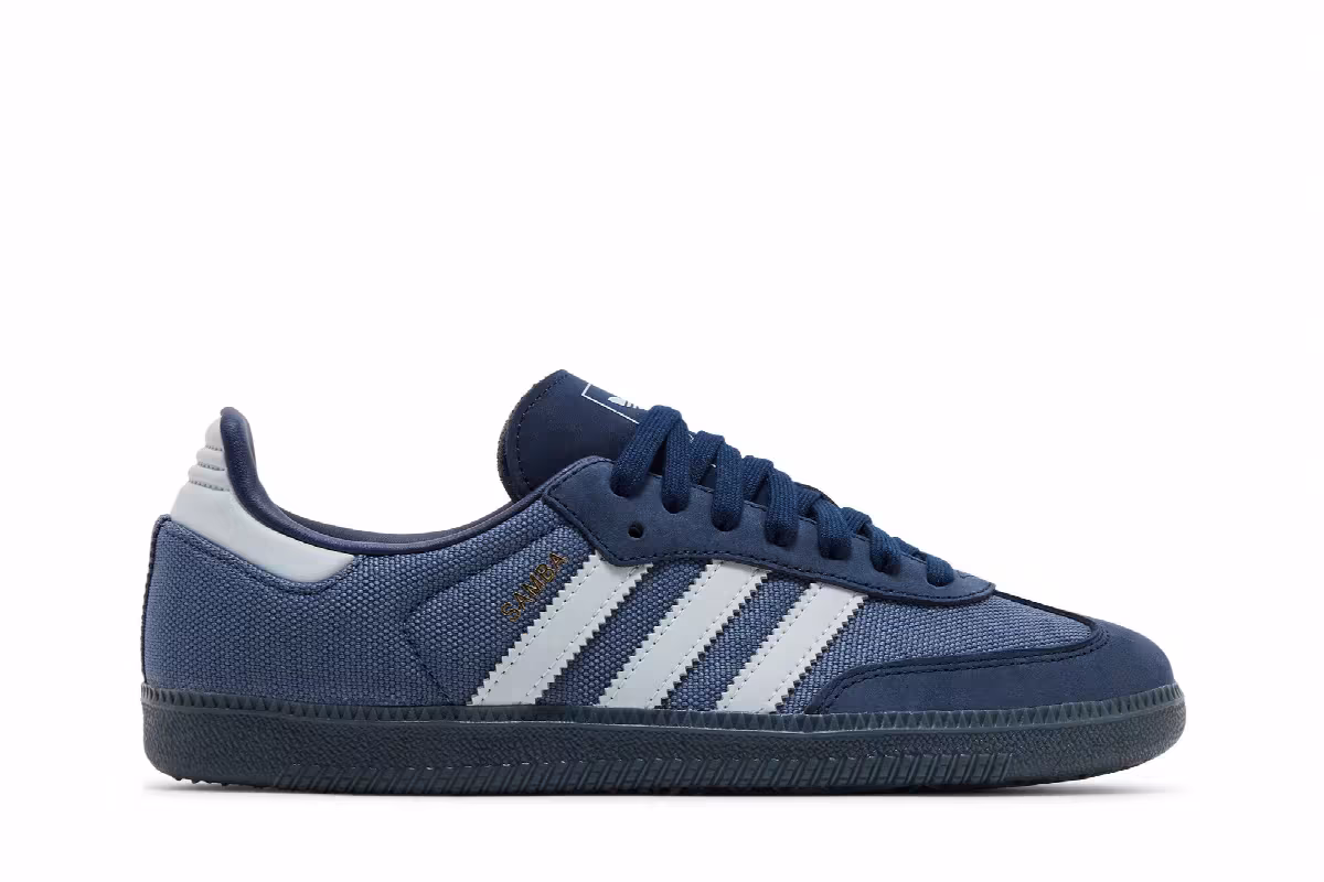 adidas Samba OG Preloved Ink Halo Blue, view 2