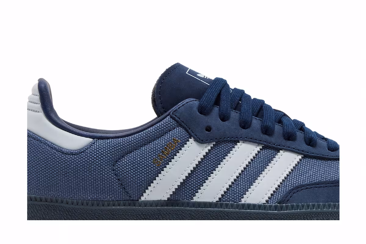 adidas Samba OG Preloved Ink Halo Blue, view 3