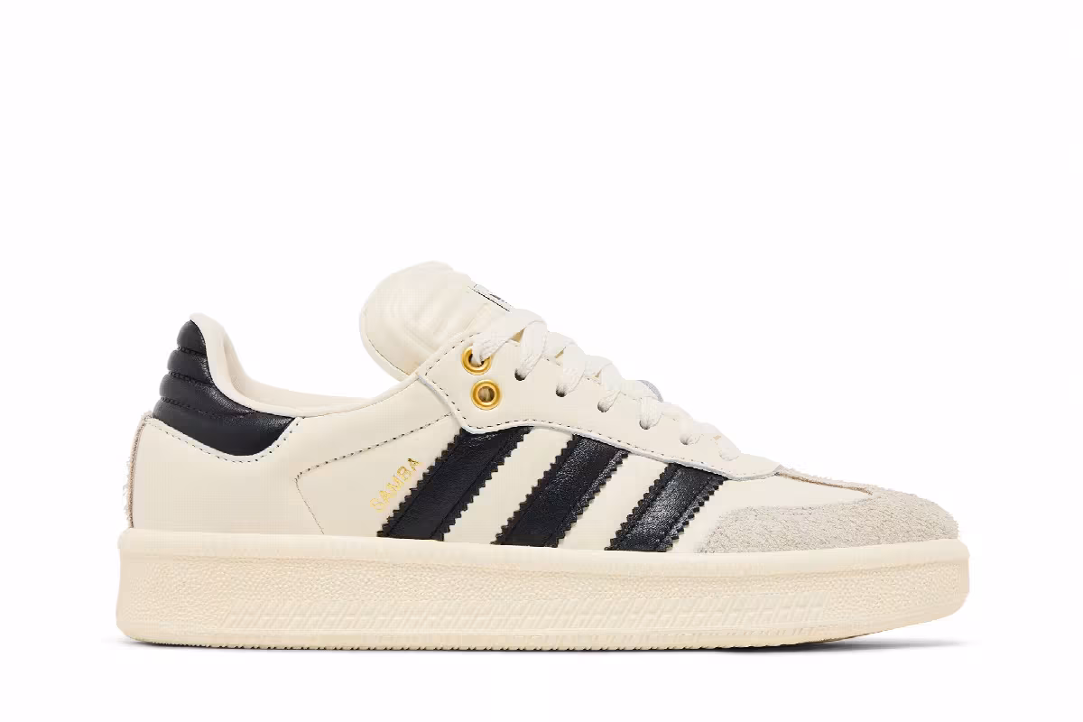 adidas Samba XLG Cream White Black, view 2