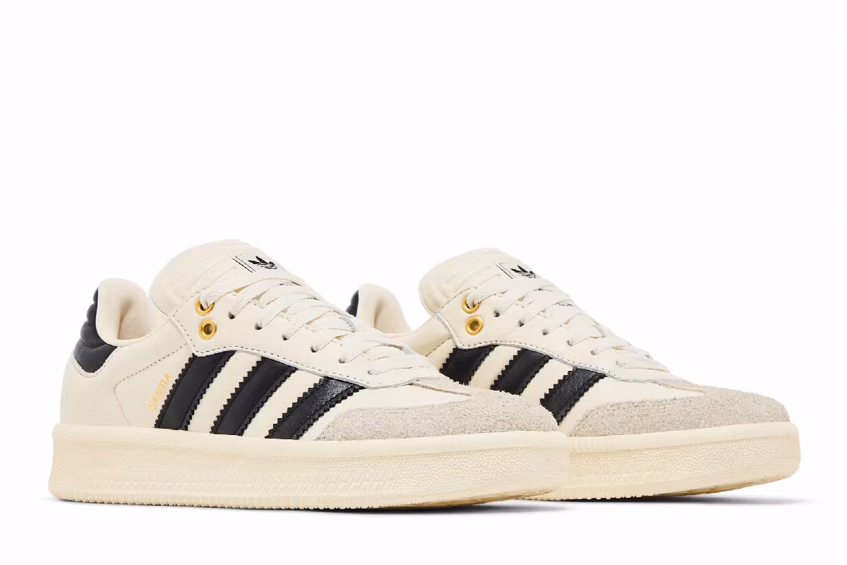 adidas Samba XLG Cream White Black, view 9