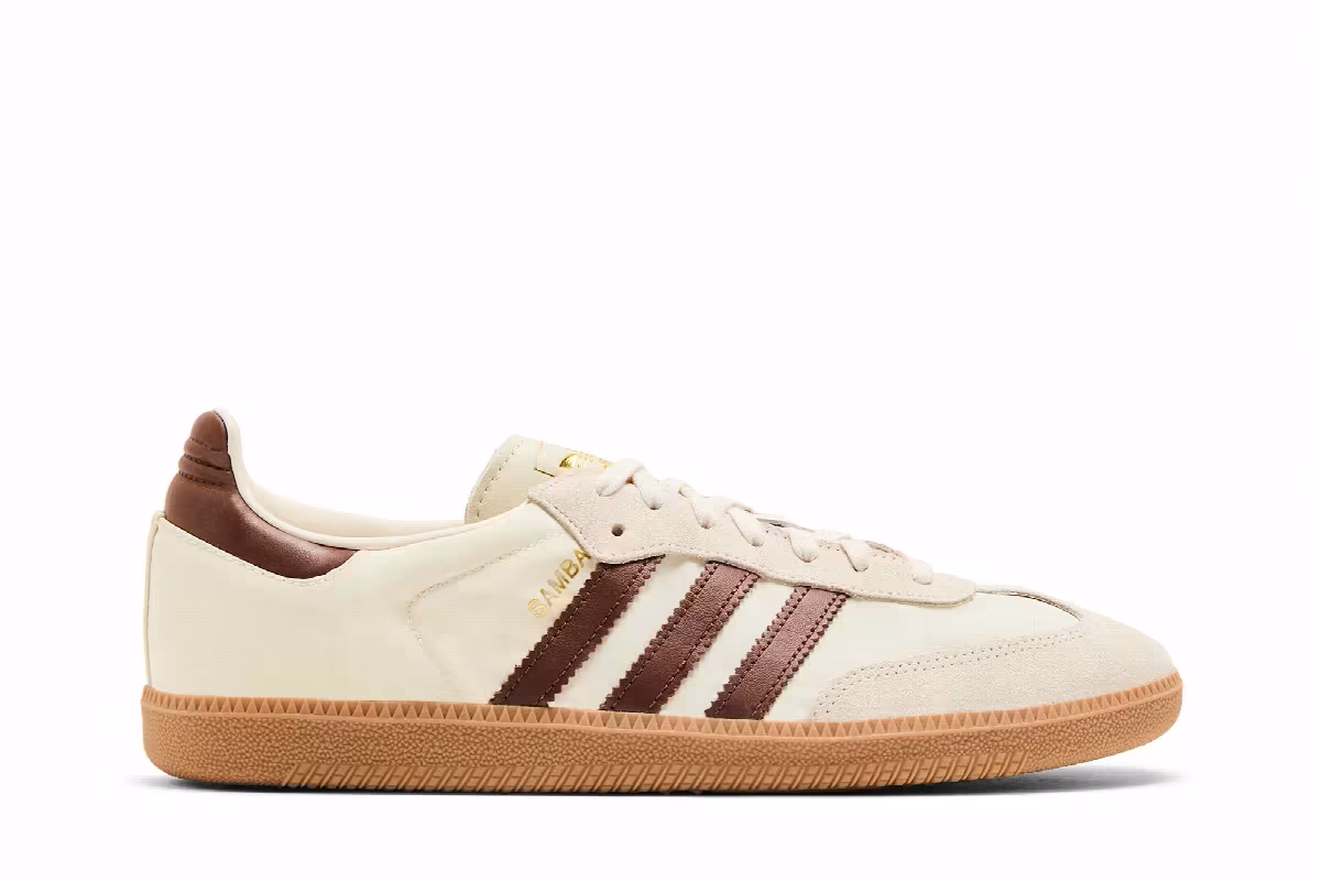 adidas Samba OG Cream White Preloved Brown, view 2