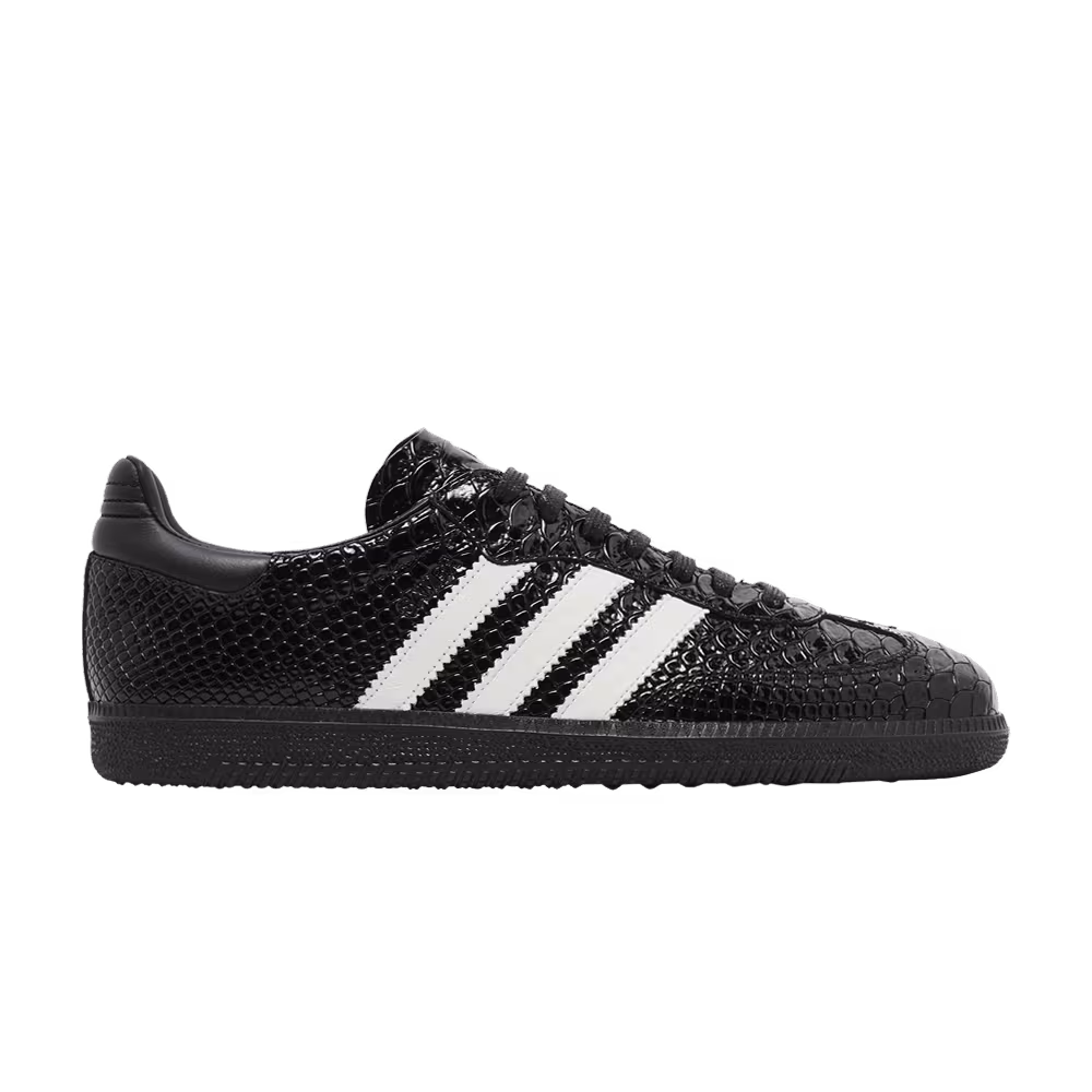 adidas Men's Samba OG Made in Italy Black Croc