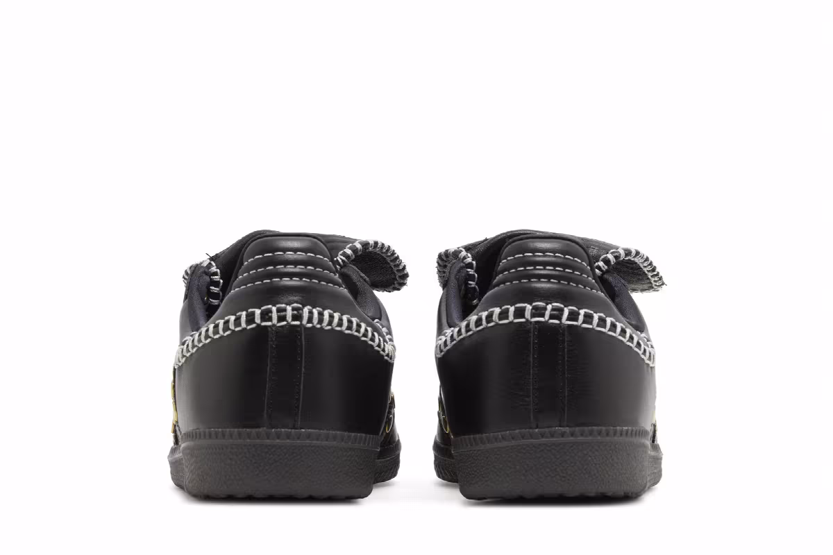 Wales Bonner x adidas Samba Studded Pack - Black, view 7
