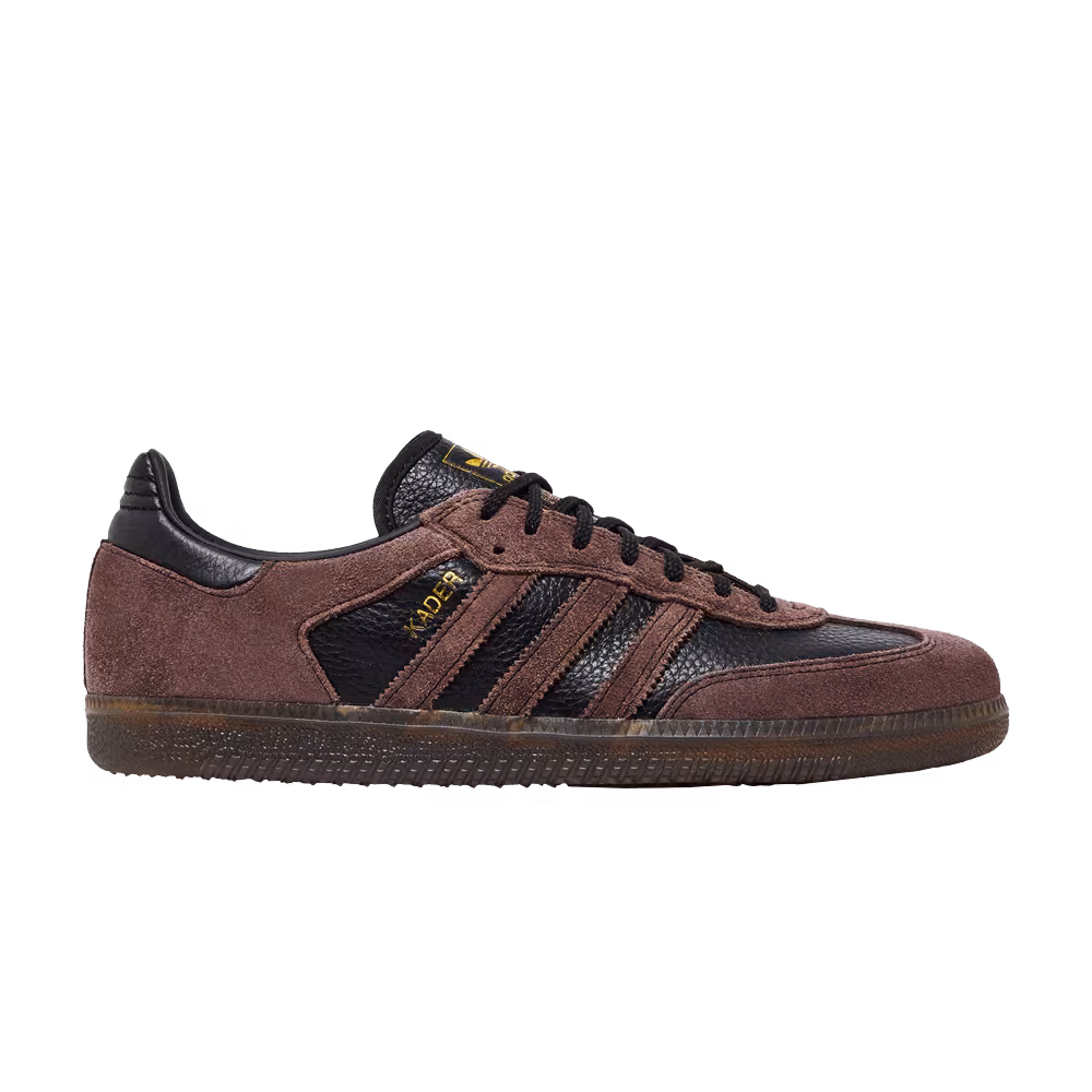 Kader Sylla x adidas Samba ADV Brown Gum