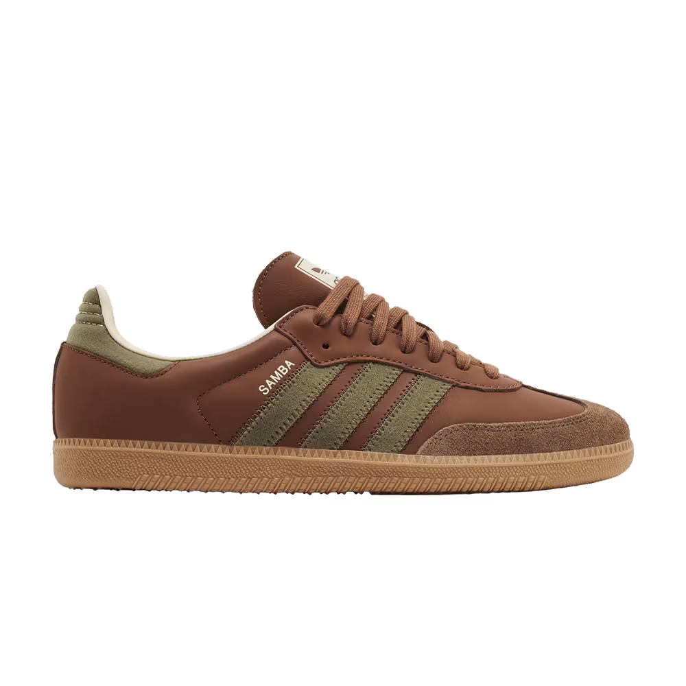 adidas Samba OG Brown Olive Strata