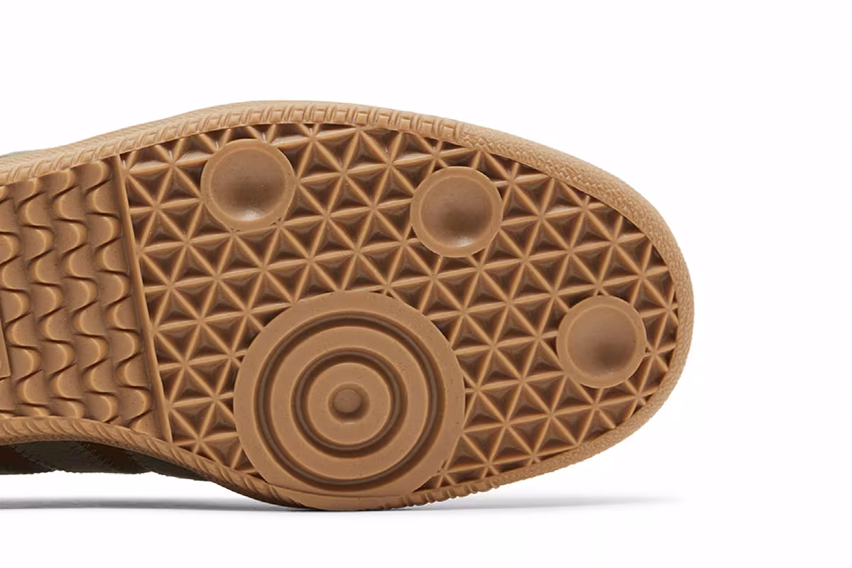 adidas Samba OG Brown Olive Strata, view 6