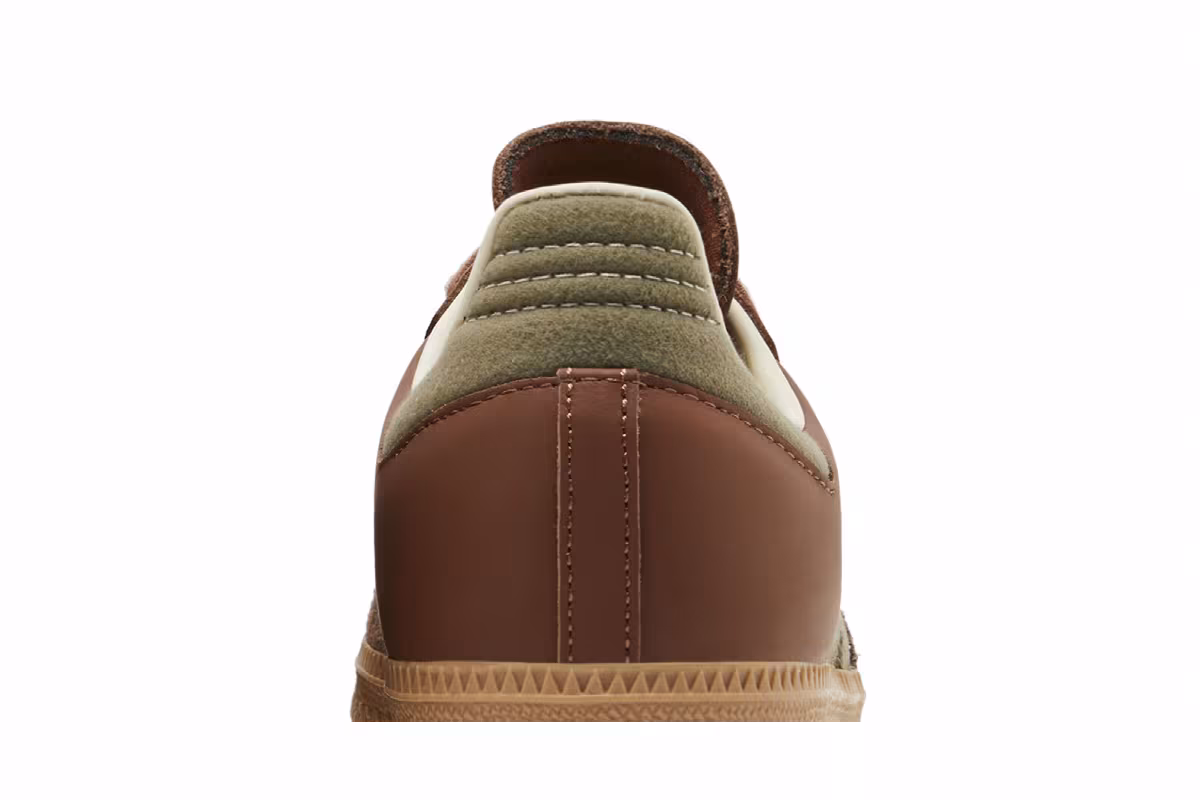 adidas Samba OG Brown Olive Strata, view 8